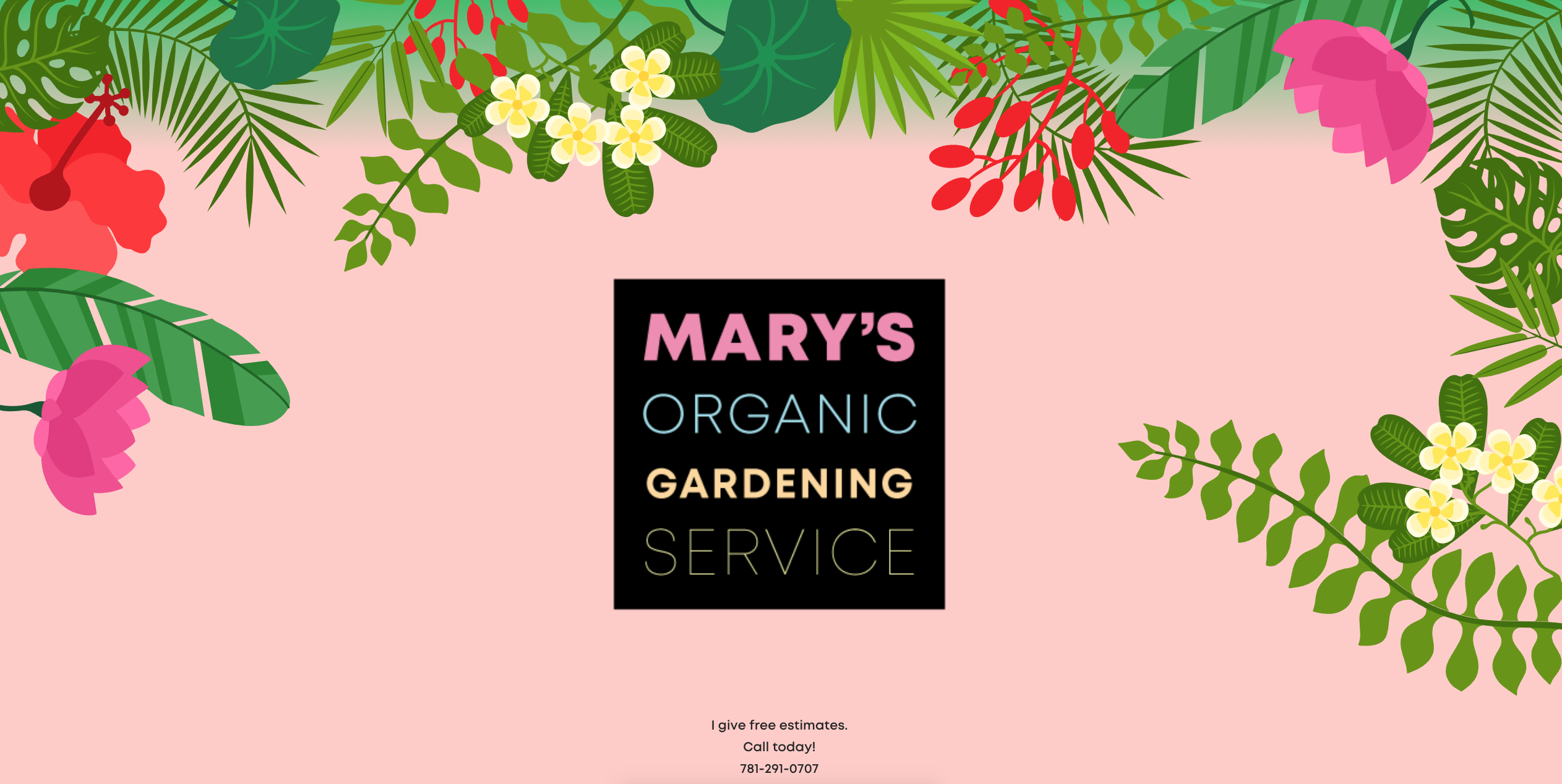 Mary's Organic Gardening Service