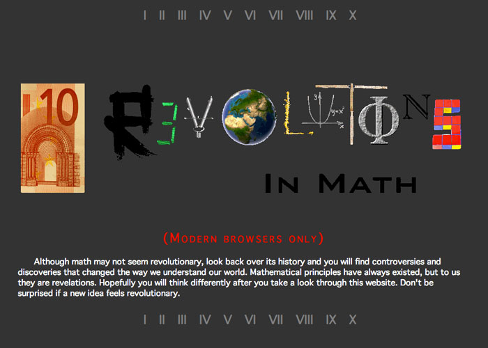 Ten Revolutions in Math